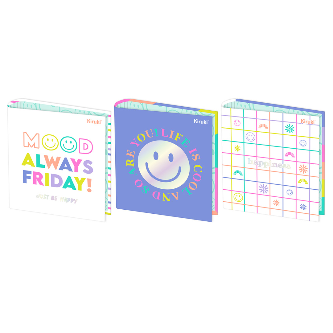  CARPETA ESCOLAR KIRUKI 3X40 SMILE
