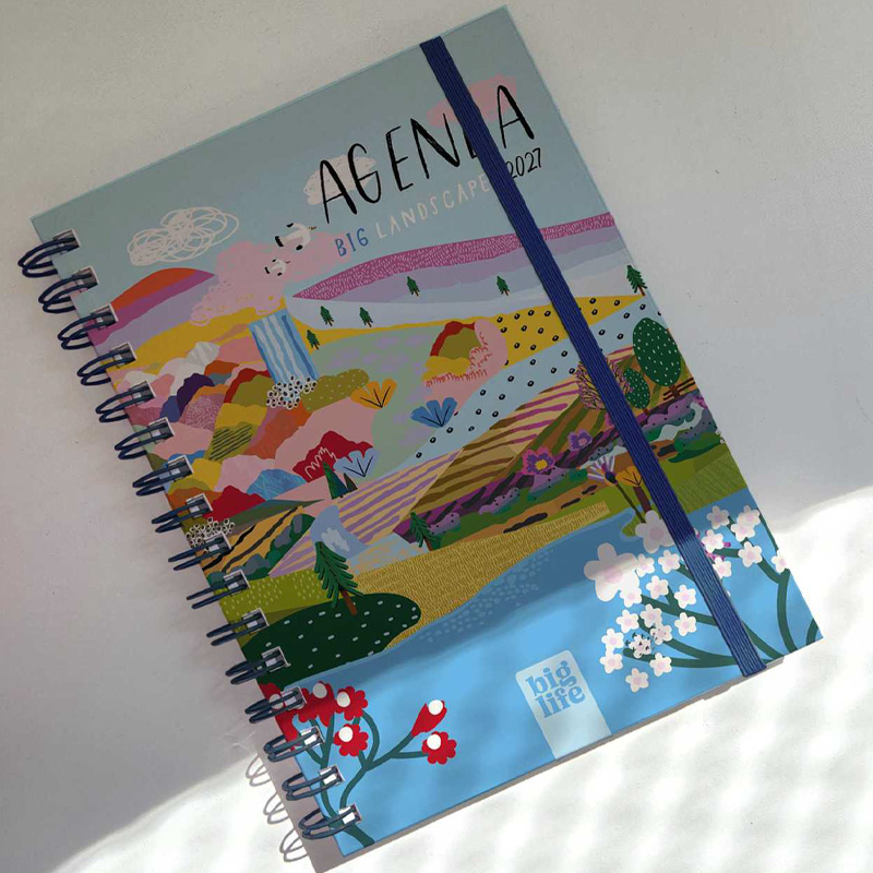  AGENDA BIG LIFE 16X22 SEMANA A LA VISTA LANDSCAPE