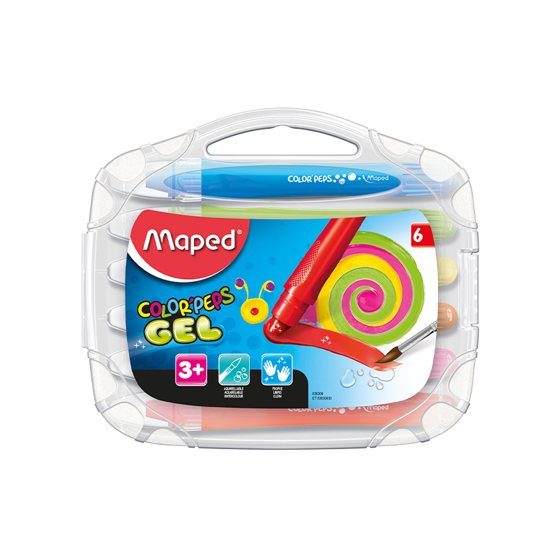  CRAYON MAPED GEL ESTUCHE X6 COLORES