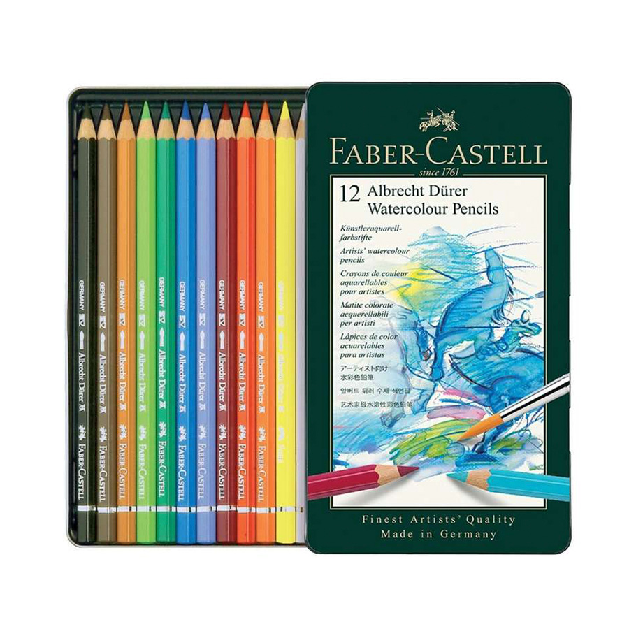  LAPIZ COLOR FABER ACUARELABLES ALBRECHT DURER LATA X12