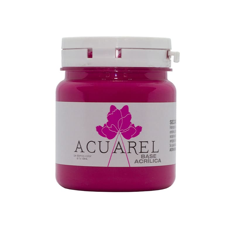 BASE ACRILICA ACUAREL 200CC FUCSIA ACUA
