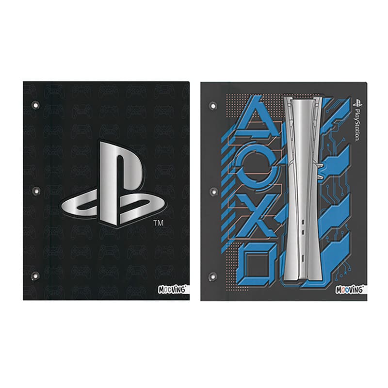  CARPETA ESCOLAR TAPA N3 MOOVING  PLAYSTATION