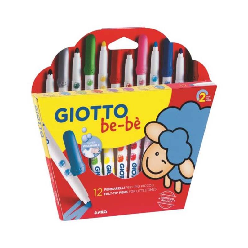  MARCADOR GIOTTO BEBE X12