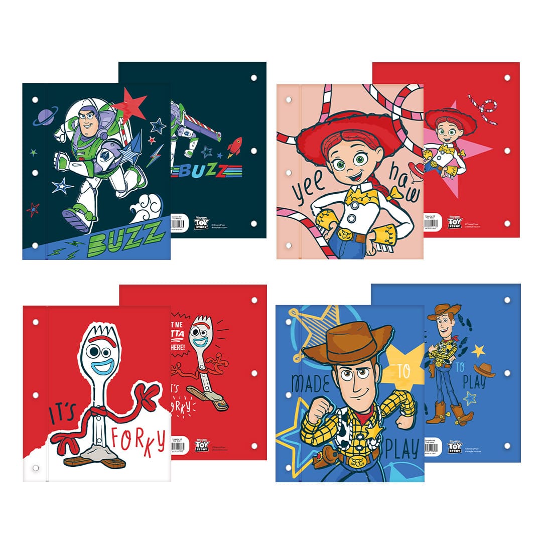  CARPETA TAPA N3 EZCO SURTIDO TOY STORY