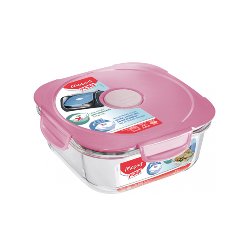 TUPPER MAPED VIDRIO CONCEPT ROSA