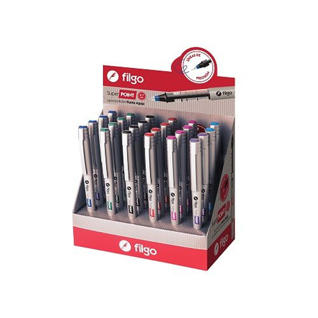  ROLLER FILGO SUPER POINT 0.7 SURTIDO X24