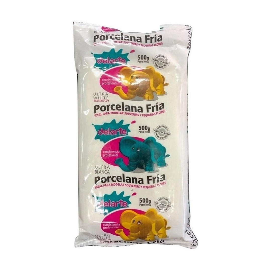 PORCELANA FRIA DELARTE X500GR