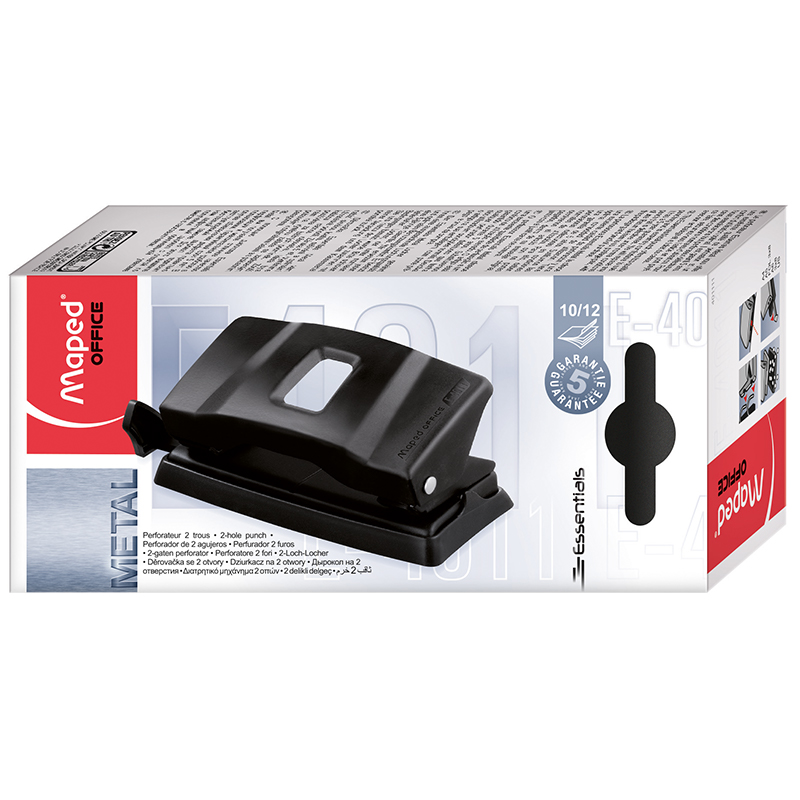  PERFORADORA MAPED ESSENTIAL 10/12 HOJAS