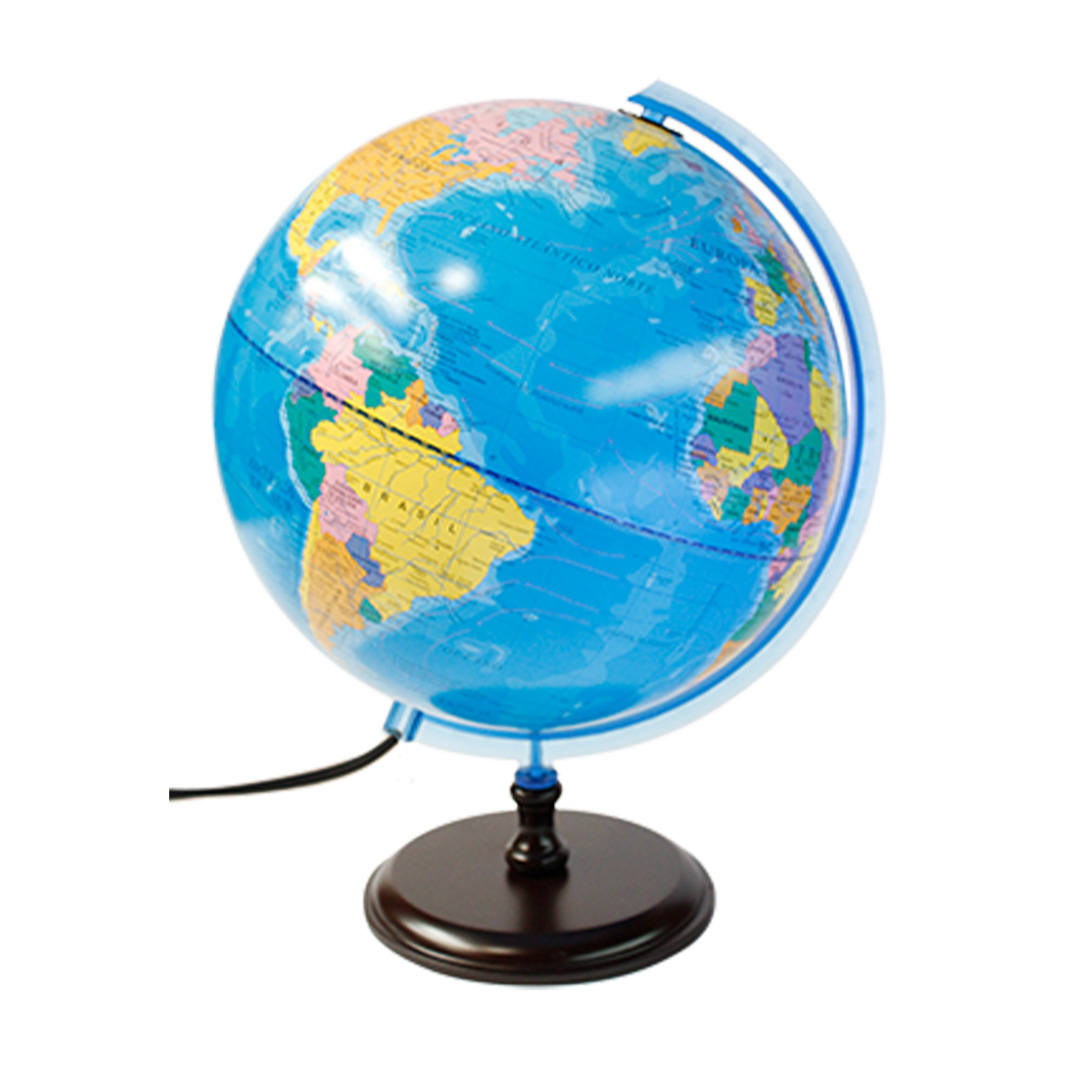  GLOBO TERRAQUEO 259LW PLOW BASE MADERA