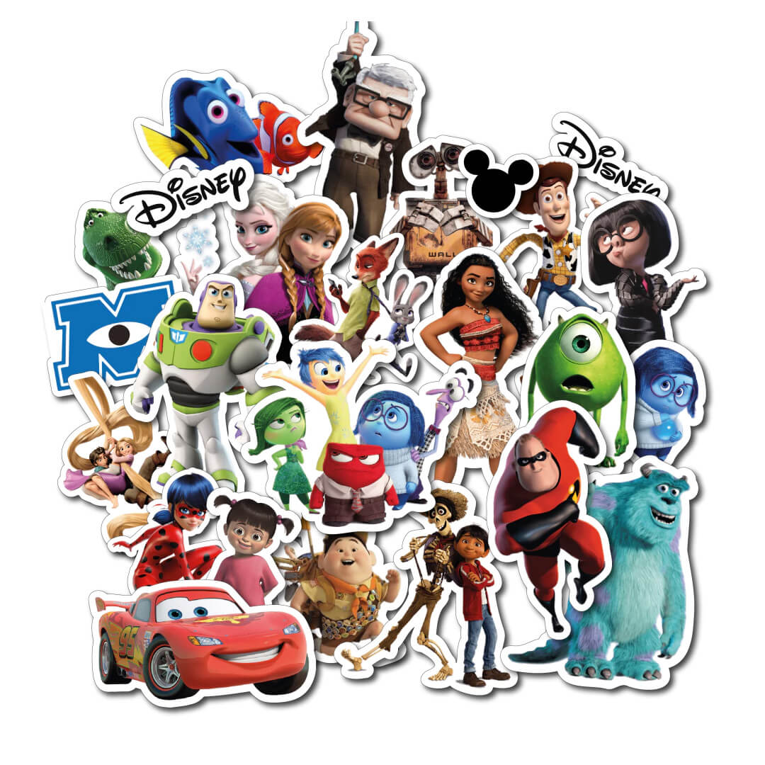  PLANCHA STICKERS DISNEY X5