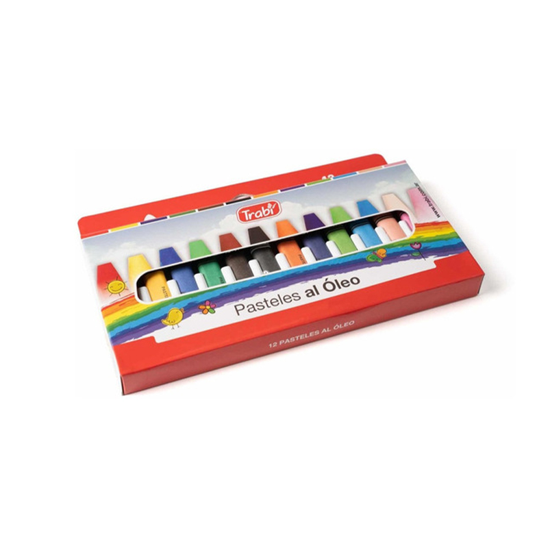  CRAYON TRABI PASTEL AL OLEO X12