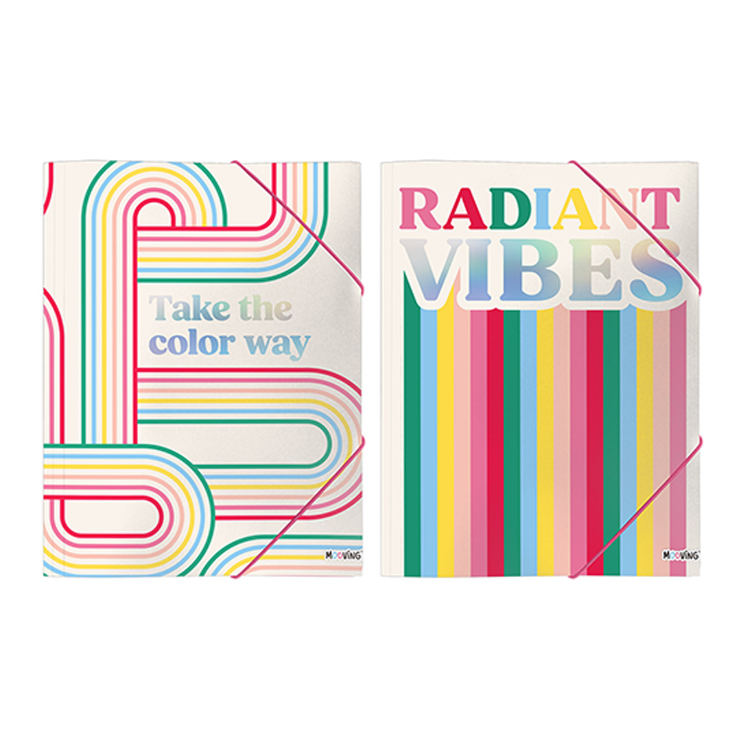  CARPETA 3 SOLAPAS OFICIO MOOVING RAINBOW