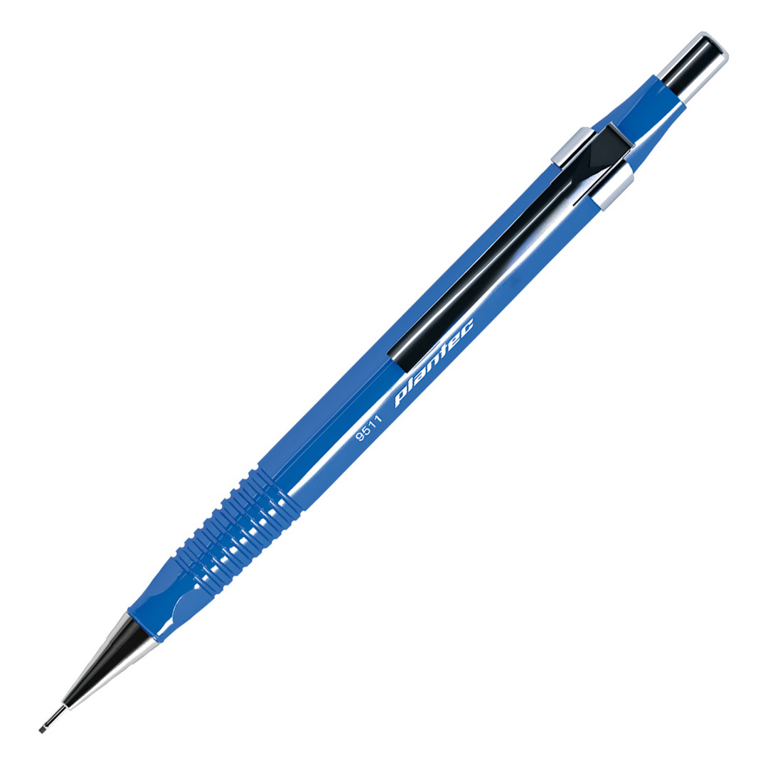  LAPIZ MECANICO PLANTEC 0.7MM AZUL X12