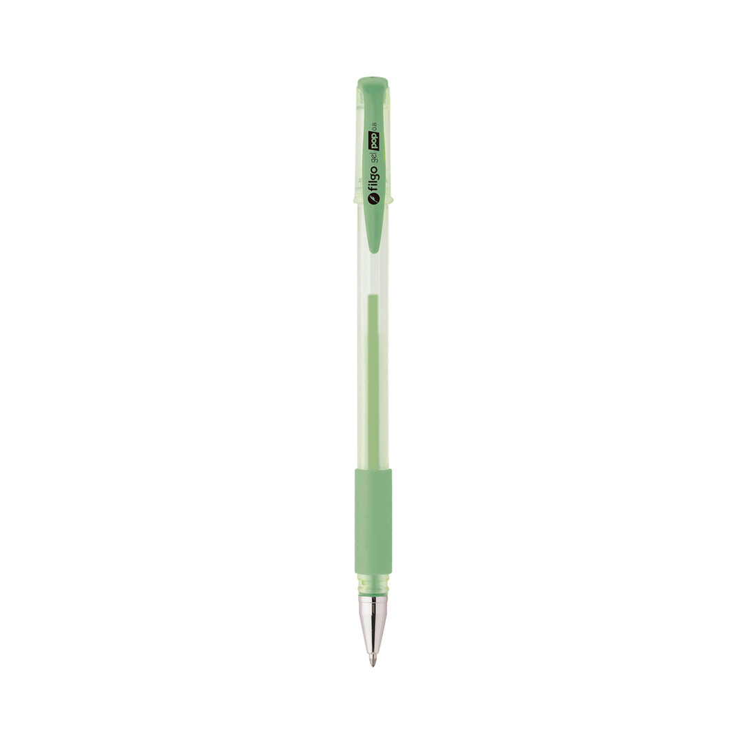  ROLLER GEL FILGO POP X12 PASTEL VERDE