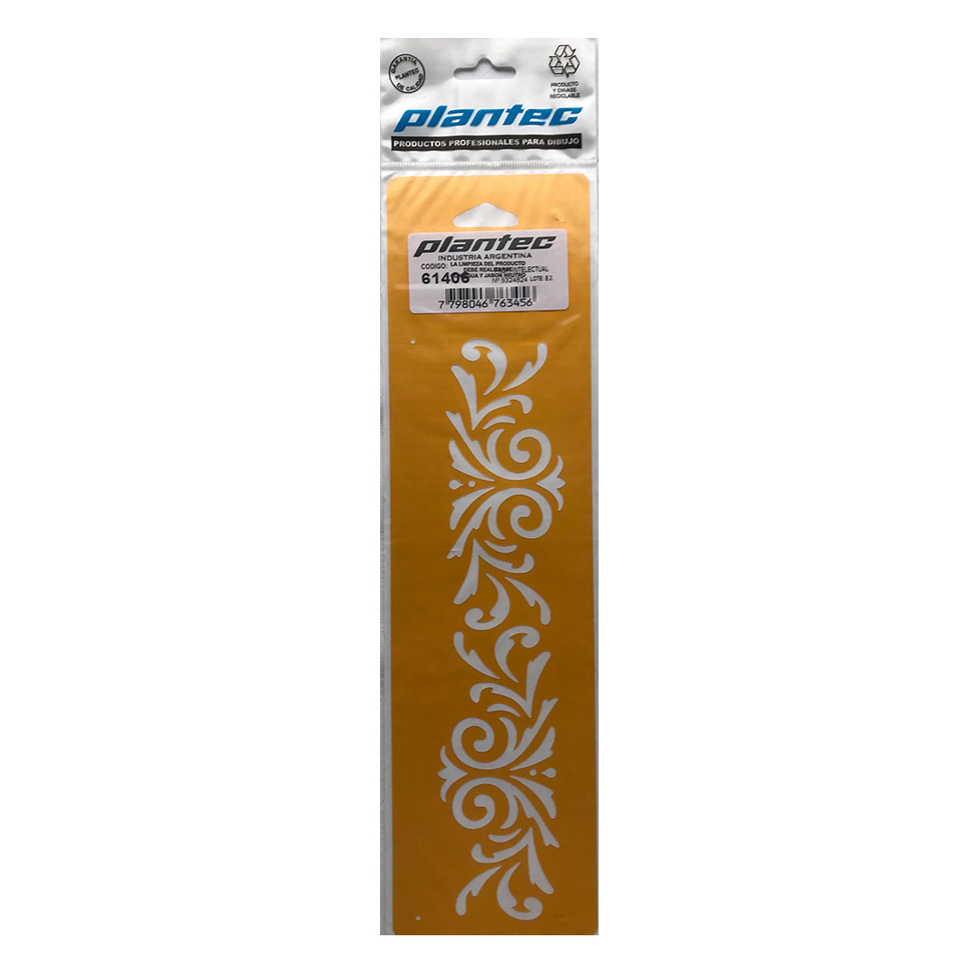  STENCIL PLANTEC 80X30 GUARDA ARTISTICA 2