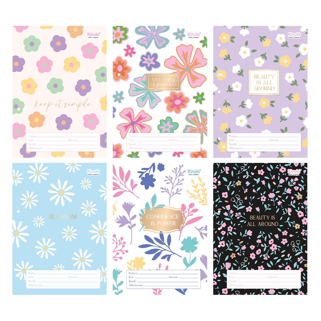  SEPARADOR A4 KIRUKI FLOWERS