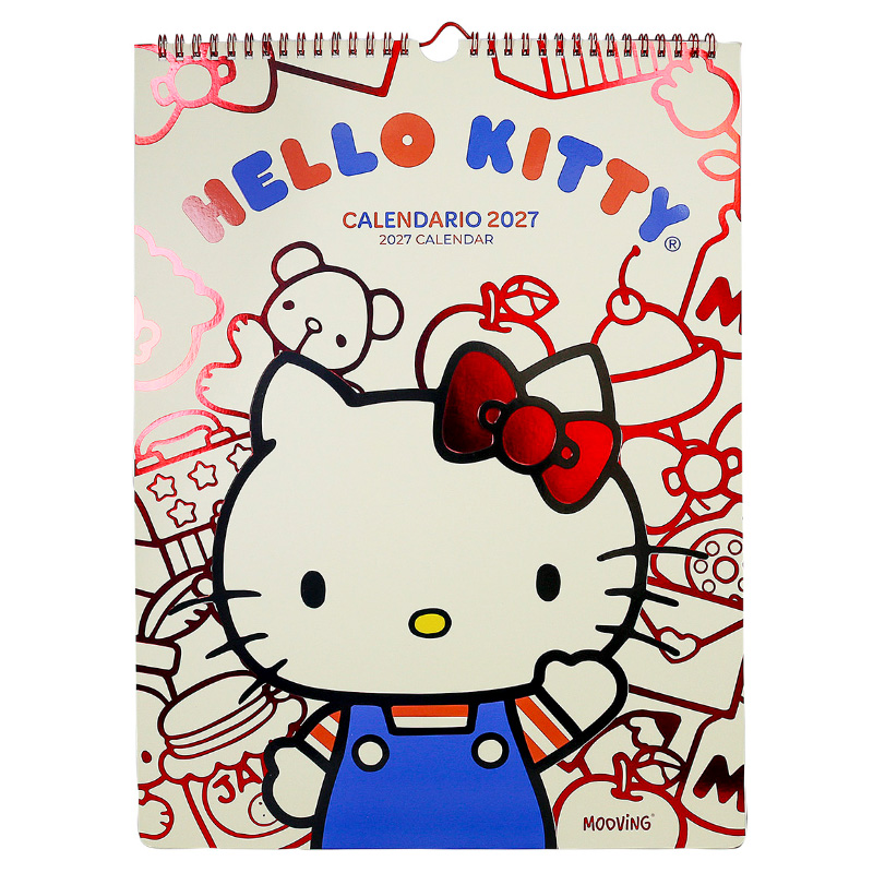  CALENDARIO MOOVING 30X40 HELLO KITTY