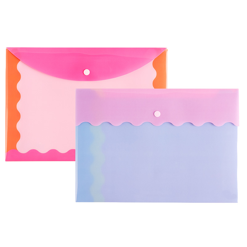  SOBRE MOOVING CON BOTON A4 PP COLOR MIX