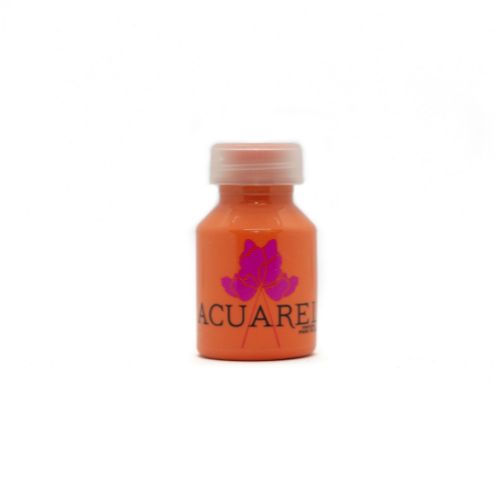  PINTURA PARA TELA ACUAREL 50CC CORAL  PACK X6