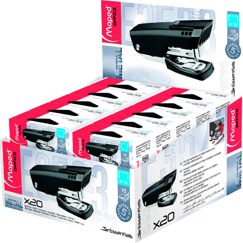  ABROCHADORA MAPED ESSENTIAL METAL MINI;
N10 DISPLAY X20