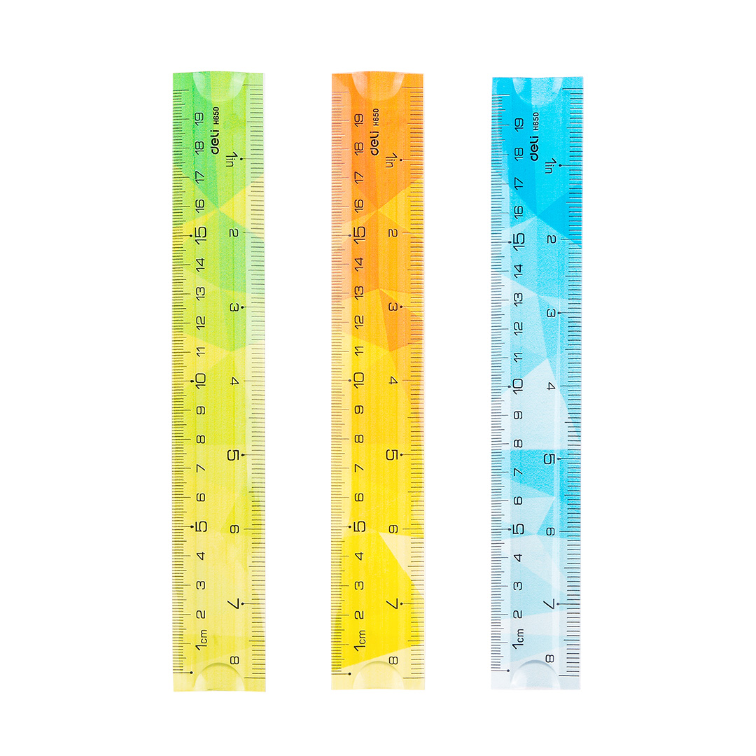  REGLA 20CM DELI TWIST FLEXIBLE SURTIDO