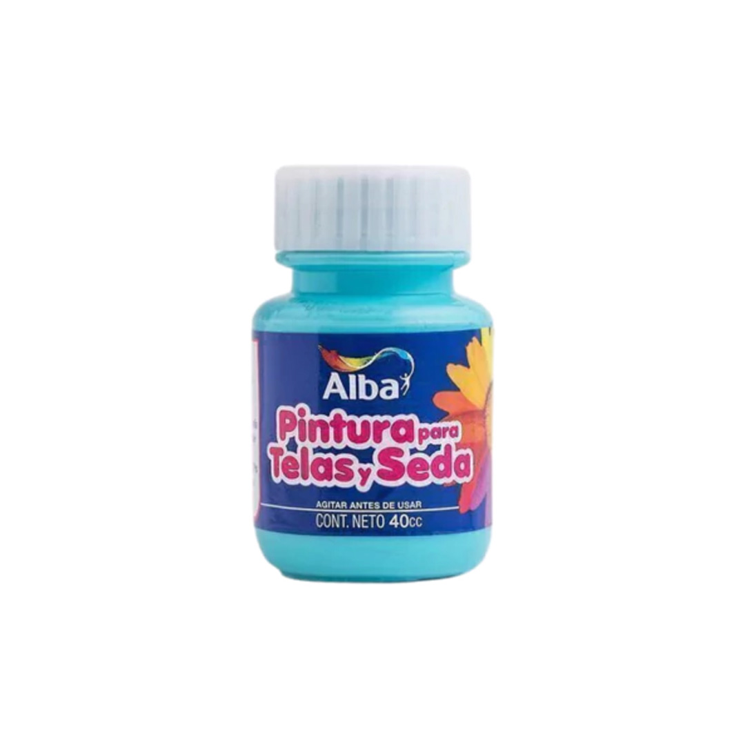  PINTURA TELA ALBA 40ML TURQUESA