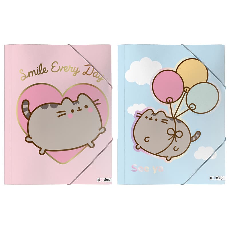  CARPETA 3 SOLAPAS OFICIO MOOVING PUSHEEN