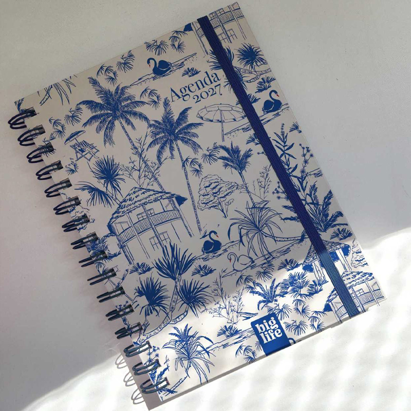  AGENDA BIG LIFE 16X22 DIA X PAGINA  CISNES