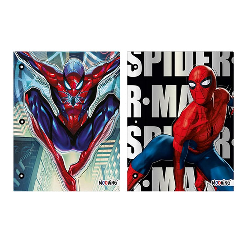  CARPETA ESCOLAR TAPA N3 MOOVING  SPIDERMAN