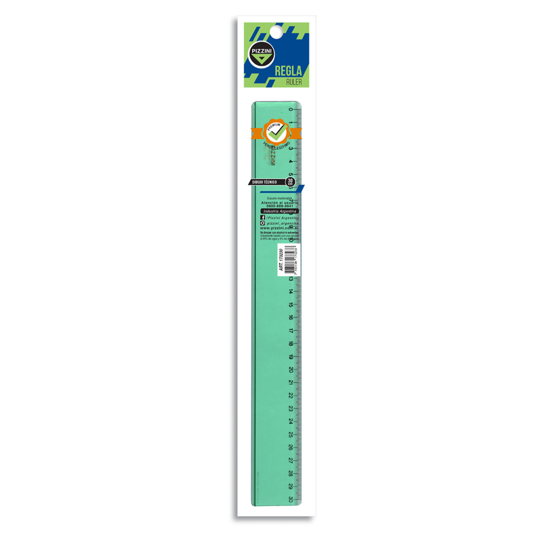  REGLA 30CM PIZZINI ESTUDIO