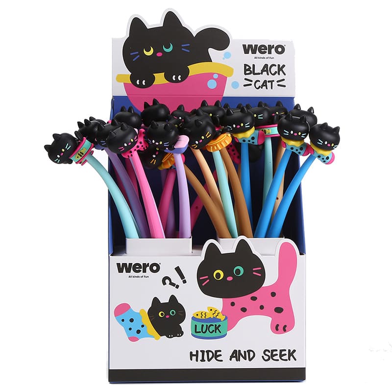  BOLIGRAFO FLEXIBLE WERO DISPLAY X24BLACK CAT