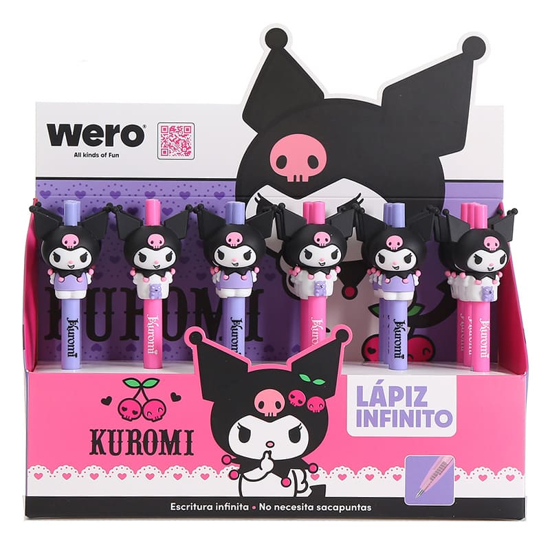  LAPIZ INFINITO WERO DISPLAY X18 KUROMI