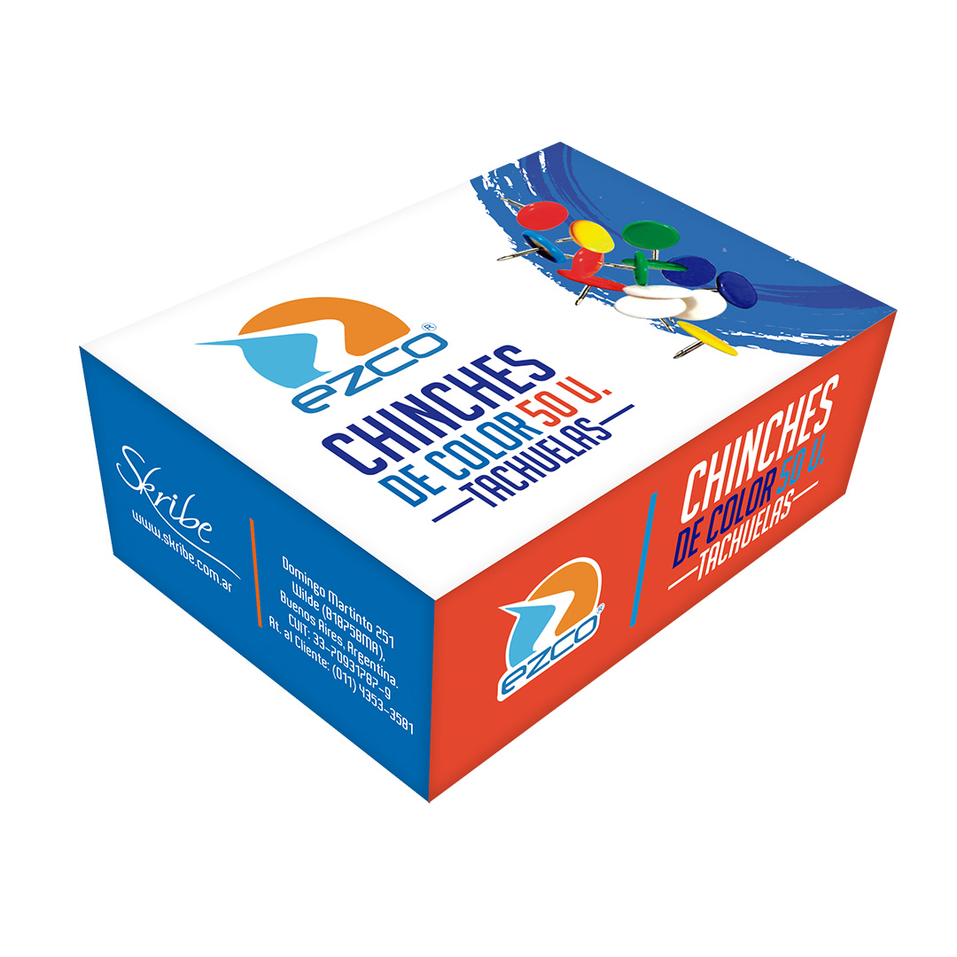  CHINCHE COLOR EZCO X50 CAJA X10