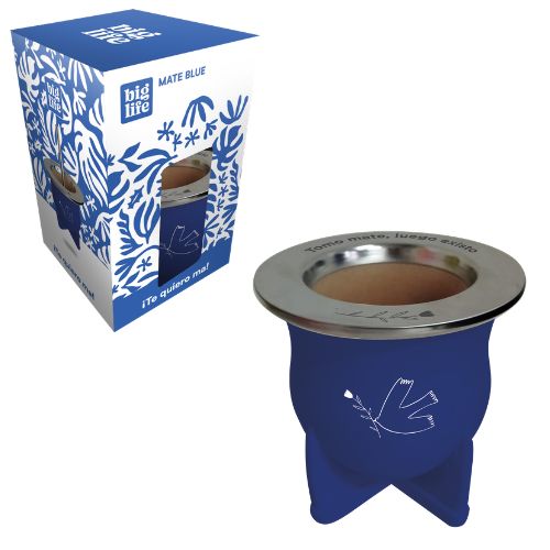  SET MATE RESINA Y BOMBILLA AZUL DDM