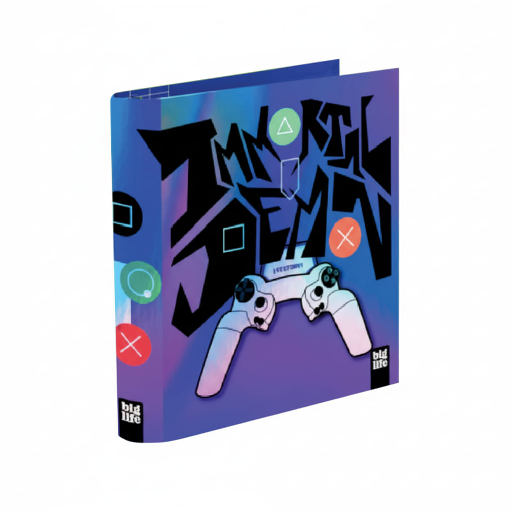  CARPETA ESCOLAR PPR 3X40 GAMER 2