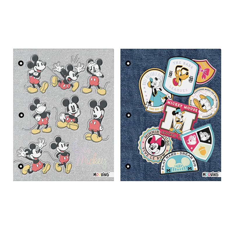  CARPETA ESCOLAR TAPA N3 MOOVING MICKEY;
AND FRIENDS