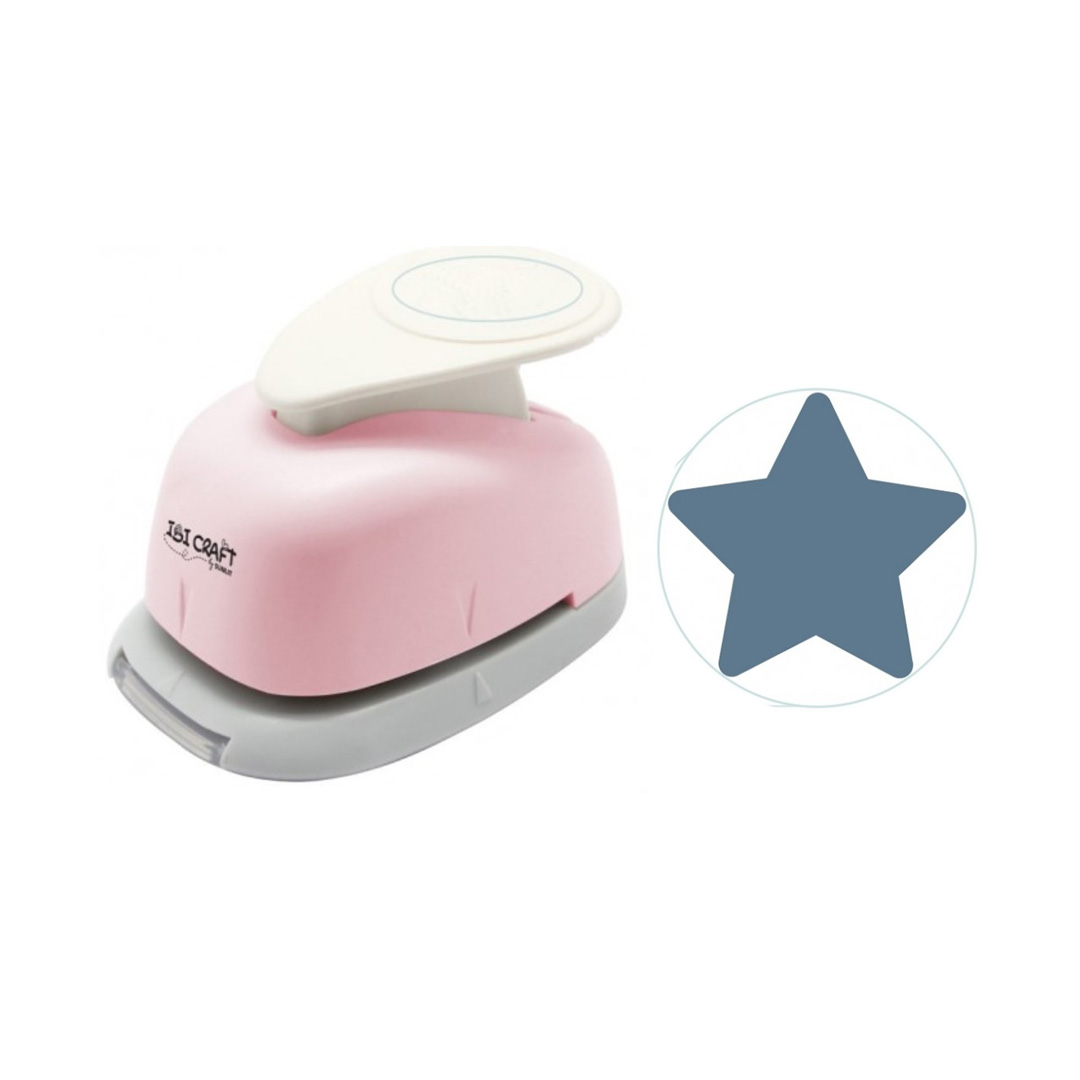  PERFORADORA IBICRAFT PARA GOMA EVA 38MM 1.5'' ESTRELLA
