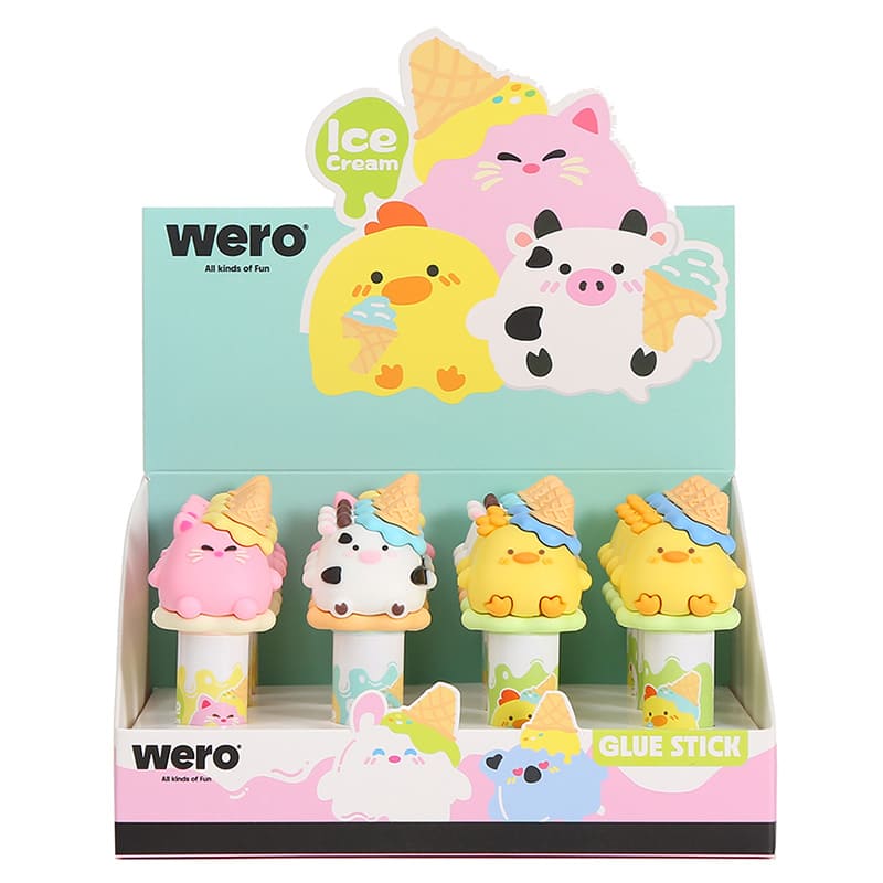  ADHESIVO BARRA 9GR WERO DISPLAY X16 ICECREAM