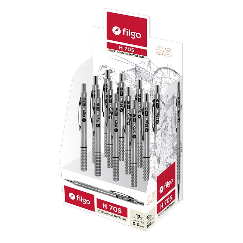  LAPIZ MECANICO FILGO H705 0.5 X12