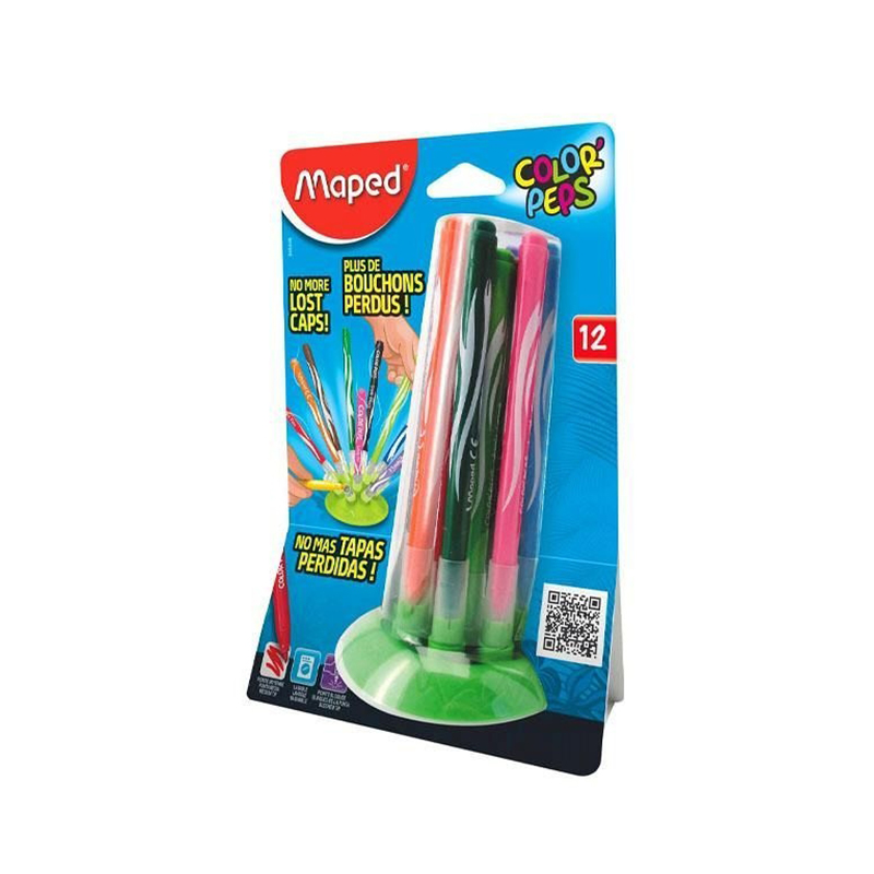  MARCADOR ESCOLAR MAPED JUNGLE HERISONX12