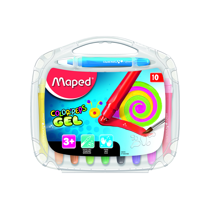  CRAYON MAPED GEL ESTUCHE X10 COLORES