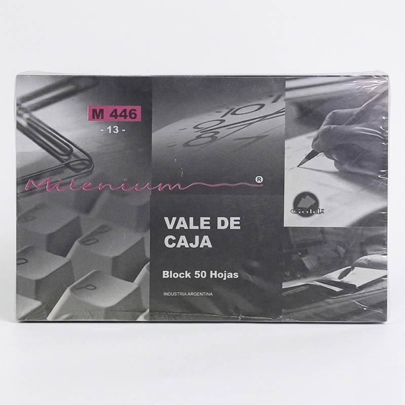  TALONARIO CRISWAL VALE DE CAJA A6 50HPACK X 40