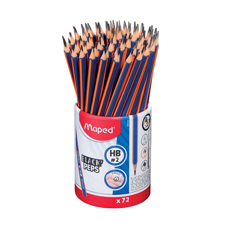  LAPIZ GRAFITO MAPED HB NAVY POTE X72