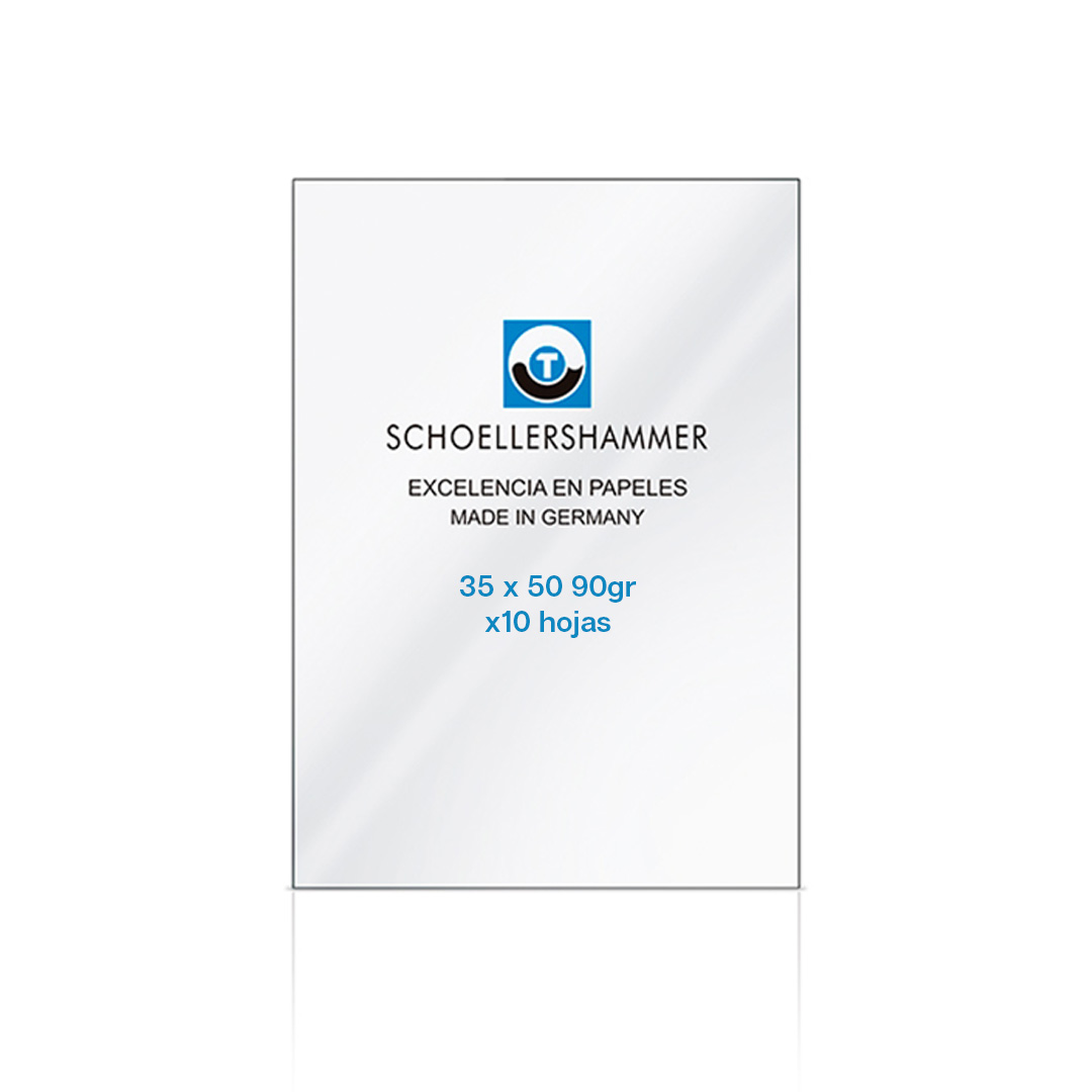  PAP CALCAR SCHOELLER 90GR 35X50 X10
