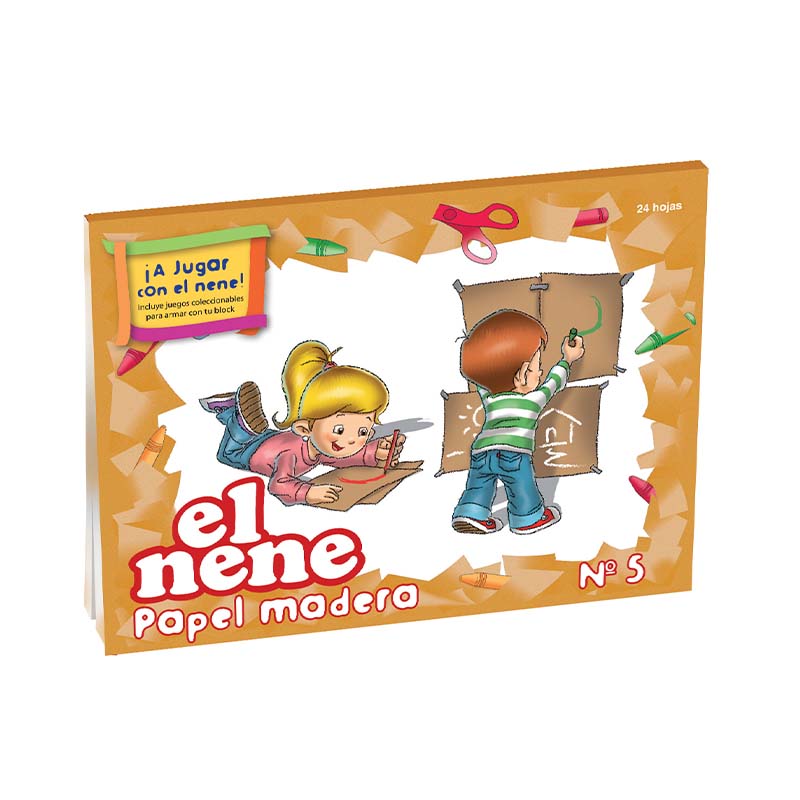  BLOCK N5 EL NENE X 24 HOJAS KRAFT