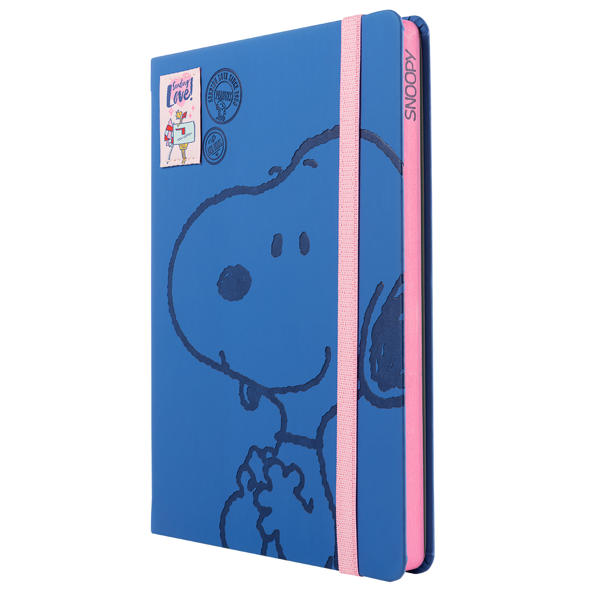  CUADERNO MOOVING A5 TAPA DURA PU SNOOPY 96H RAYADO