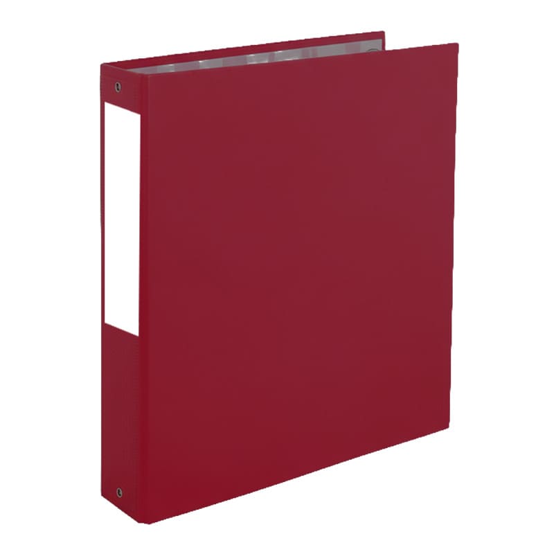  CARPETA ESCOLAR THE PEL 3X40 PVC  BORDO CON ETIQUETA LOMO