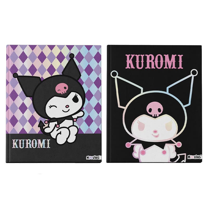  CUADERNO MOOVING 19X24 TAPA DURA COSIDO;
48H KUROMI