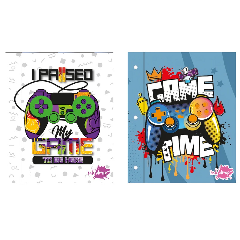  CARPETA ESCOLAR TAPA N3 INKDROP GAMER