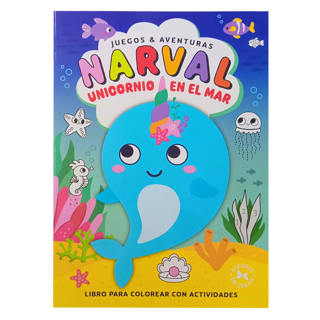  LIBRO LO QUE CREES CREAS INFANTIL  NARVAL EN EL MAR